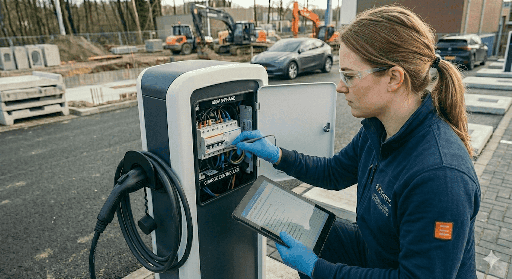 Laadpaal installatie keuring