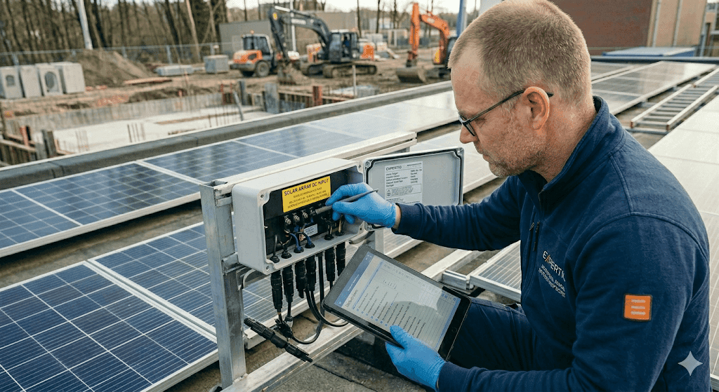 Zonnepanelen installatie keuring