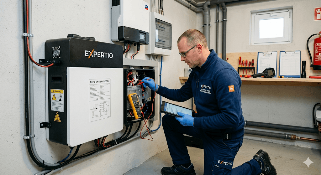 Thuisbatterij installatie keuring